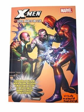 Marvel X-Men The Unlikely Saga of Xavier, Magneto and Stan